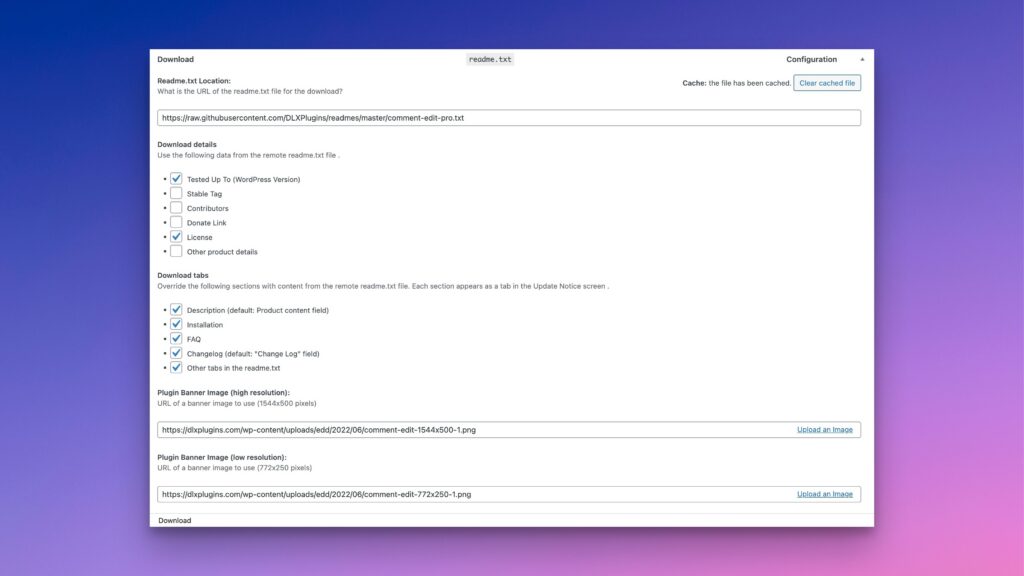 Software Licensing Information for Your Plugin