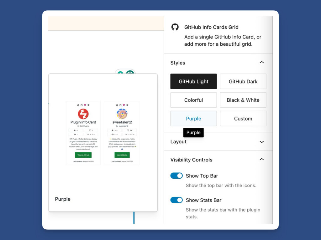 Sidebar Theme Options