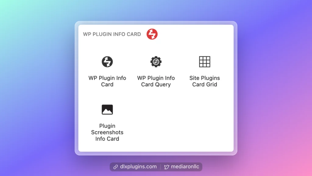 The Plugin Info Card Block Category